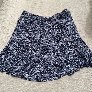 Blue skirt
